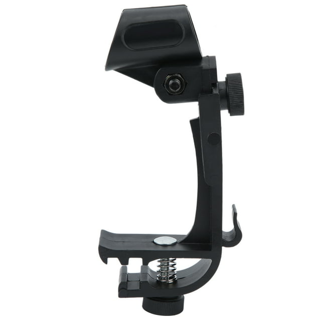 Instrument Microphone Clamp, Microphone Snare Mount Clamp Musical Instrument Accessories Adjustable For 18-28mm Microphones For All Drums