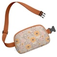 thumbnail image 4 of Sac Banane Imprimé Fleur Sauvage - Sac Ceinture Floral Inspiré de la Nature Imperméable pour Randonnée, 4 of 4