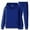 Blue, variant on Mens Track Suit Pullover Hoodie and Pants Long Sleeve Hoodie and Sweatpants Set Jogging Athletic Suits Matching Sets,Orange