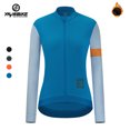 thumbnail image 2 of YKYW Chaqueta polar térmica cortavientos para mujer, maillot de ciclismo de manga larga para equipo profesional, maillot para bicicleta de montaña, ropa para bicicleta, 2 of 5