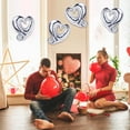 thumbnail image 4 of XEOVHV 4pc 18 inch Heart Balloon Hollow- Heart Shaped Balloon, Large Heart Decorations Red Balloon, Love Valentine Foil Balloon, Big Foil Heart Birthday Party, Wedding Decoration Engagement, 4 of 6