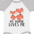 thumbnail image 4 of Inktastic My Mamie Loves Me Boys or Girls Baby Bodysuit, 4 of 5