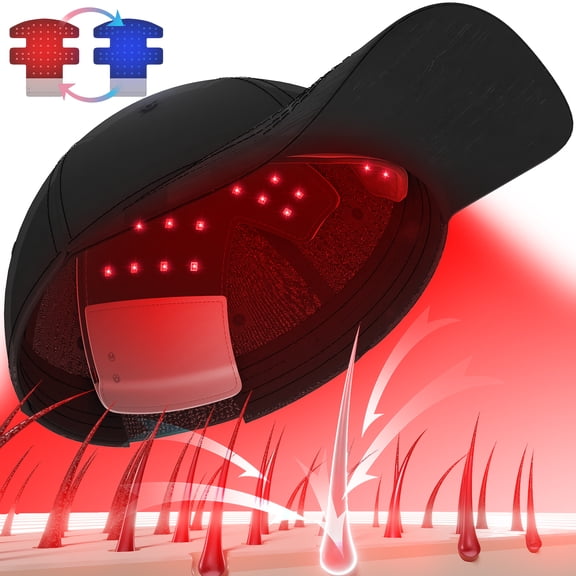 iKeener Hair Growth Cap - Red Light LED Infrared Hair Device for Scalp Care