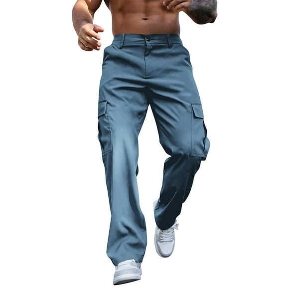 Cargo Pants For Men Pants Hiking Travel Breathable With Pockets Sweatpants