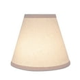 thumbnail image 3 of Aspen Creative 32472 Transitional Hardback Empire Shaped Spider Construction Lamp Shade in Off White, 8" wide (4" x 8" x 7"), 3 of 5