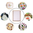 thumbnail image 2 of Paper Making Wooden Paper Making Mould Papermaking Screen Kits Mould Frame Rectangle Wooden Paper Making Screen Tools for DIY Paper Craft Flower Handcraft 15x18CM, 2 of 8