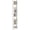 White-9.4 x 11.8 x 84.3in, variant on Hzuaneri 6-Tier Bookcase, Narrow Bookshelf, Tall Skinny Display Bookcase with Cube Storage, Adjustable Shelves for Living Room, Office, Study, Bedroom, White, 9.4 x 11.8 x 72.5 inch