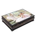 thumbnail image 5 of STP GOODS Ballet Lacquer Trinket Box 6.3x4.3" (11x16 cm) Wooden Decorative Jewelry Box Keepsake Handmade Jewelry Storage Organizer Floral Trinket Case, 5 of 7