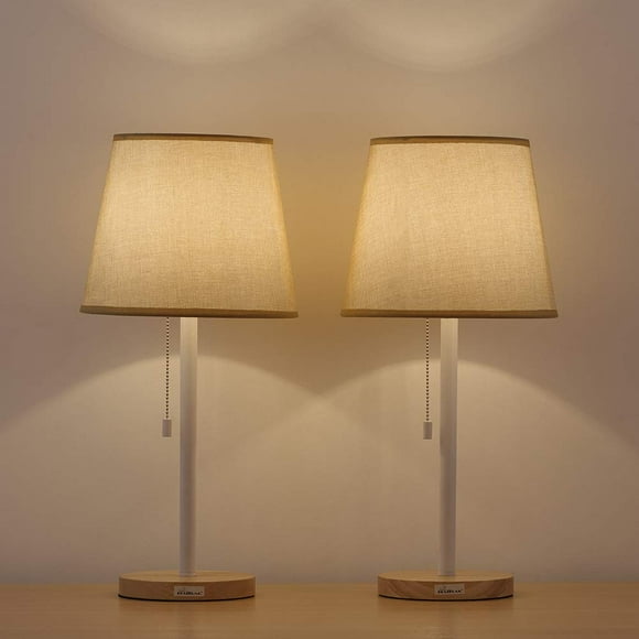 Two Pull Chain Table Lamps