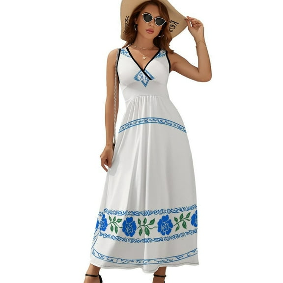 Midsommar Sleeveless Dress Summer Women Clothes Dress for Pregnant Women Dresses