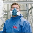 thumbnail image 2 of 3M 7501 Reusable Half Face Mask Respirator Small Grey/Blue, 2 of 2