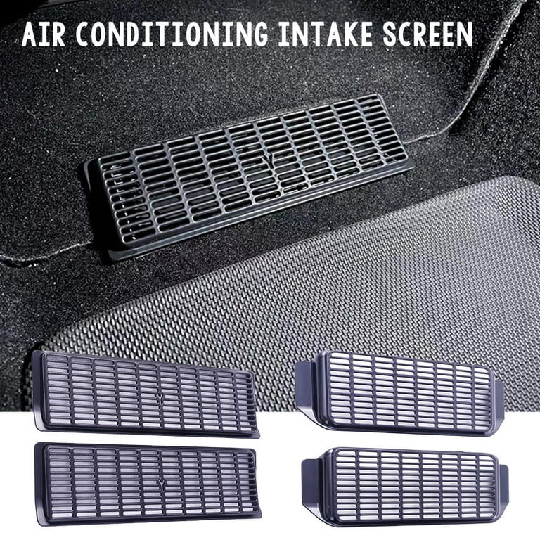 Rear Under Seat Air Vent Cover for Tesla Model 3/ Model Y Accessories (Set  of 2)