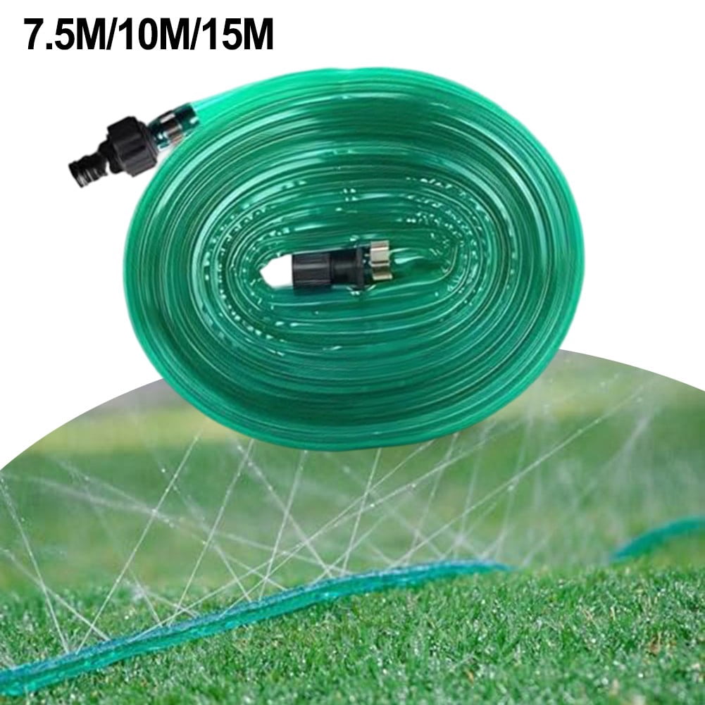 Pvc Flat Sprinkler Soaker Hose for Garden Flowers Beds Vegetable Shrub Tree Yard