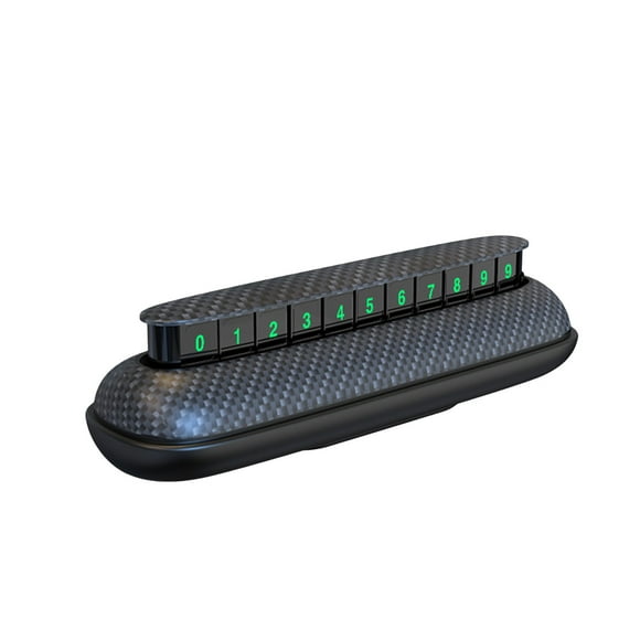 Temporary Car Parking Board Mobile Phone Board Concealed Mobile License Board Heat-Avoidance Double-Sided Parking Number Board