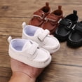 thumbnail image 4 of 0-18 Meses Zapatos Sólidos Antideslizantes Para Bebés Recién Nacidos Suaves Para De Cuero Prewalker Cómodos Para Zapatillas De Deporte, 4 of 4