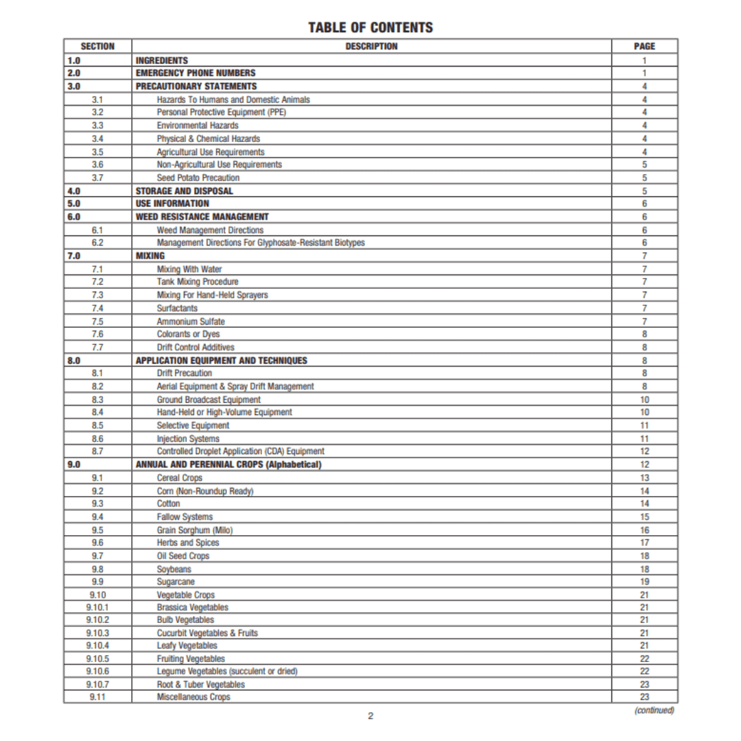 Bullzeye Herbicide 41% Glyphosate  2.5 gallon
