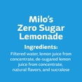thumbnail image 4 of Milo's Zero Sugar Lemonade -128 fl oz, 4 of 12