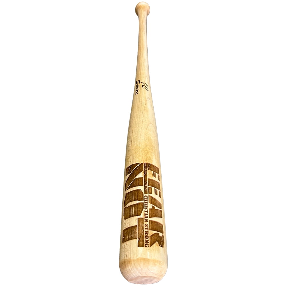 Fear Not Engraved Baseball Bat