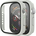 thumbnail image 1 of Bulk Cases Compatible with Apple Watch Series 6/SE/Series 5/Series 4 44mm with Built in Tempered Glass Screen Protector, Overall Protective Hard PC Case Ultra-Thin Cover Gray 10 Pack, 1 of 1