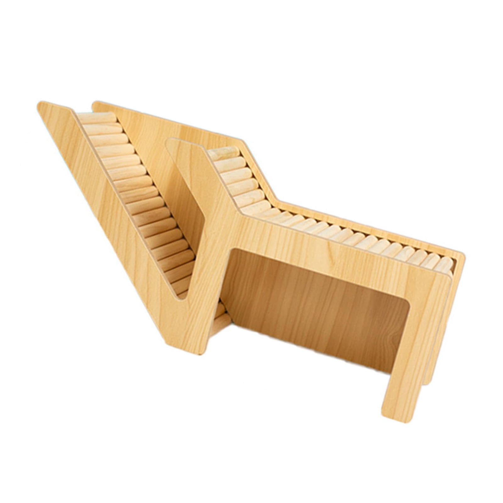 Hamster Climbing Ladder Tunnel Hideouts Place Platform For Gerbil And Dwarf Hamster Comfortable Exercise Accessory
