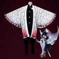 thumbnail image 1 of Disfraz de Cosplay de animación Demon Slayer para niños, conjunto de traje de Tanjirou Nezuko -autoeuro #yg 13-14 Years, 1 of 4