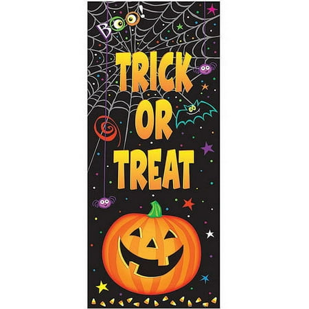 Pumpkin Pals Halloween Door Poster