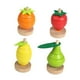 thumbnail image 2 of Juguete de madera para apilar frutas, juguete educativo, juego de apilamiento de vacaciones, pensamiento lógico, juguete para apilar y clasificar, pro, 2 of 9