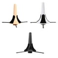 thumbnail image 4 of Tineasur White Foldable Trumpet Stand with Felt Holder, Metal Legs, Portable and Stable Tripod Design for Musicians, 4 of 6