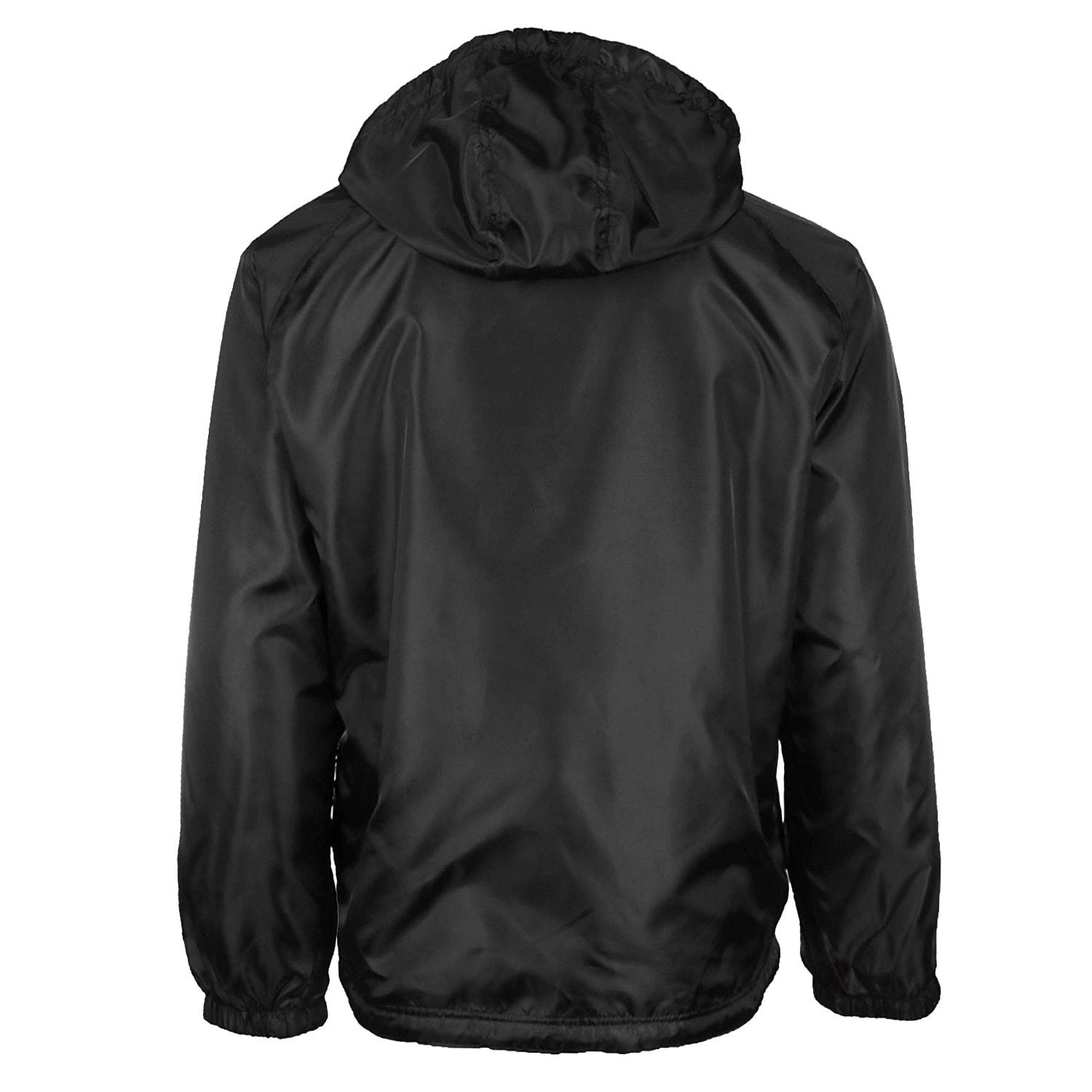 Nike Child Boys' Fleece Lined Windbreaker Jacket Black