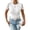 White, variant on Womens Casual Simple Solid Color Lace Trim Short Sleeve Bodysuit for Daily Wear and Layering Style
