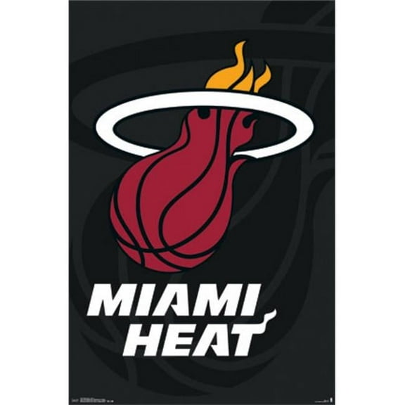 Miami Heat - Logo 14 Poster Print
