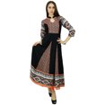 thumbnail image 1 of Phagun Geometric Pattern Kurta Rayon Anarkali Ethnic Kurti Designer Dress, 1 of 6
