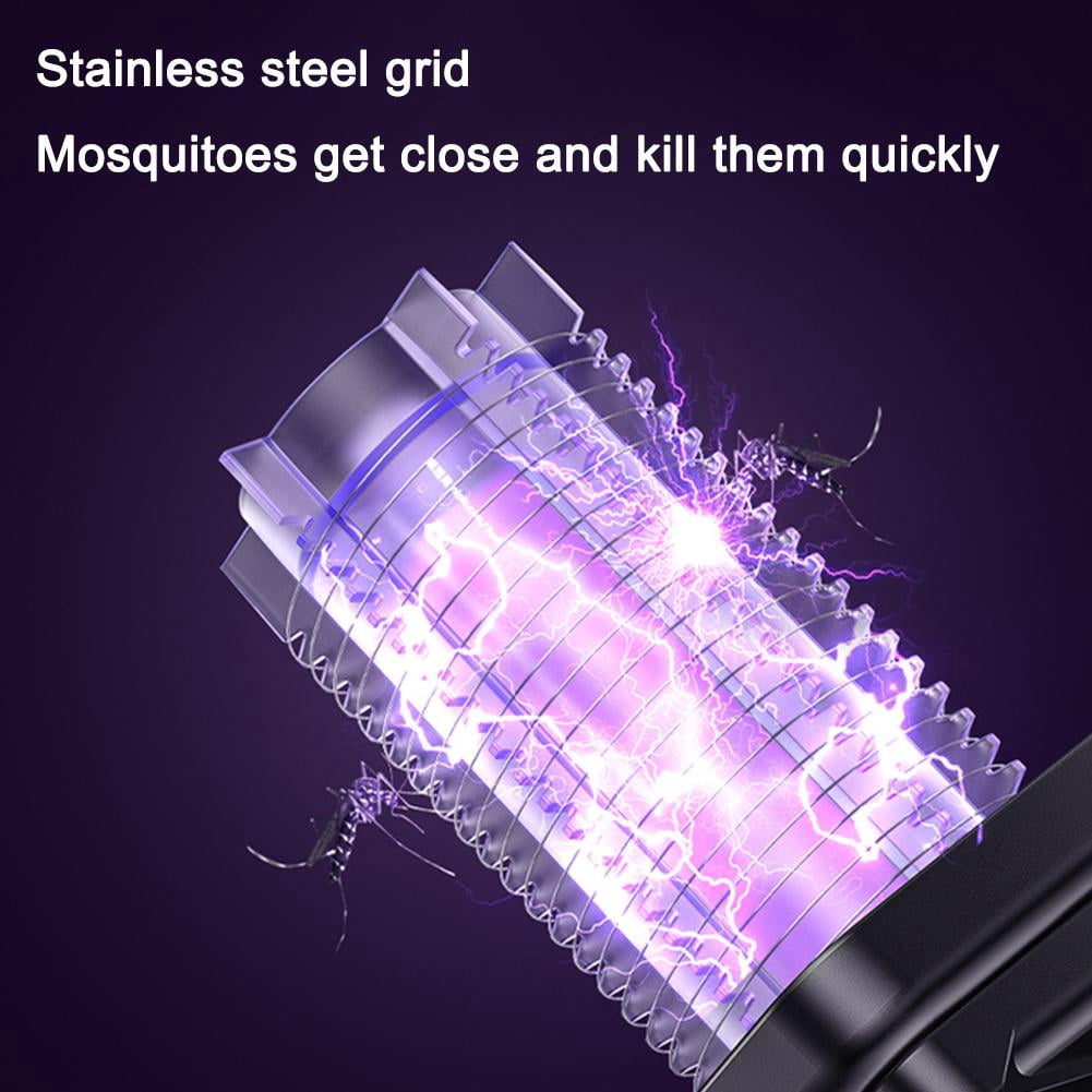 2-in-1 Rechargeable Bug Zapper Lantern, LED Camping Light & Electric Mosquito Zapper, Portable Outdoor Indoor Hanging Lamp for Patio Garden Picnic 1pcs