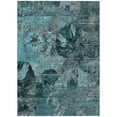 thumbnail image 2 of Addison Rugs Chantille Indoor/Outdoor Transitional Organic Teal Washable Rectangle Rug, 10' x 14', 2 of 6