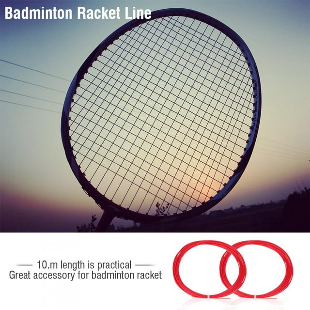 LAFGUR 10m/32ft Durable Nylon High Flexibility Badminton Racket Racquet String Line
