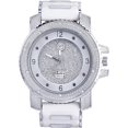 thumbnail image 2 of Techno Pave Hip Hop Inspired Mens Bling-Iced Watch - 52mm Case Size - Quartz Movement (7758 / WHITE), 2 of 2