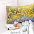 thumbnail image 4 of Pofeuu Flowers And Butterflies Print Polyester Microfiber Plush Pillowcases, Super Soft and Cozy Pillow Case Covers with Envelop Closure（Pillow core not included）-14"x20", 4 of 6