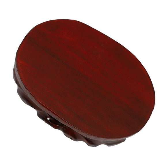 Masteelf Wooden Display Stand For Vase And Flowerpot Censer Display Base Wood Base For Crafts Decorative Pedestal Stand Flower Pot Holder Flower Pot Stand