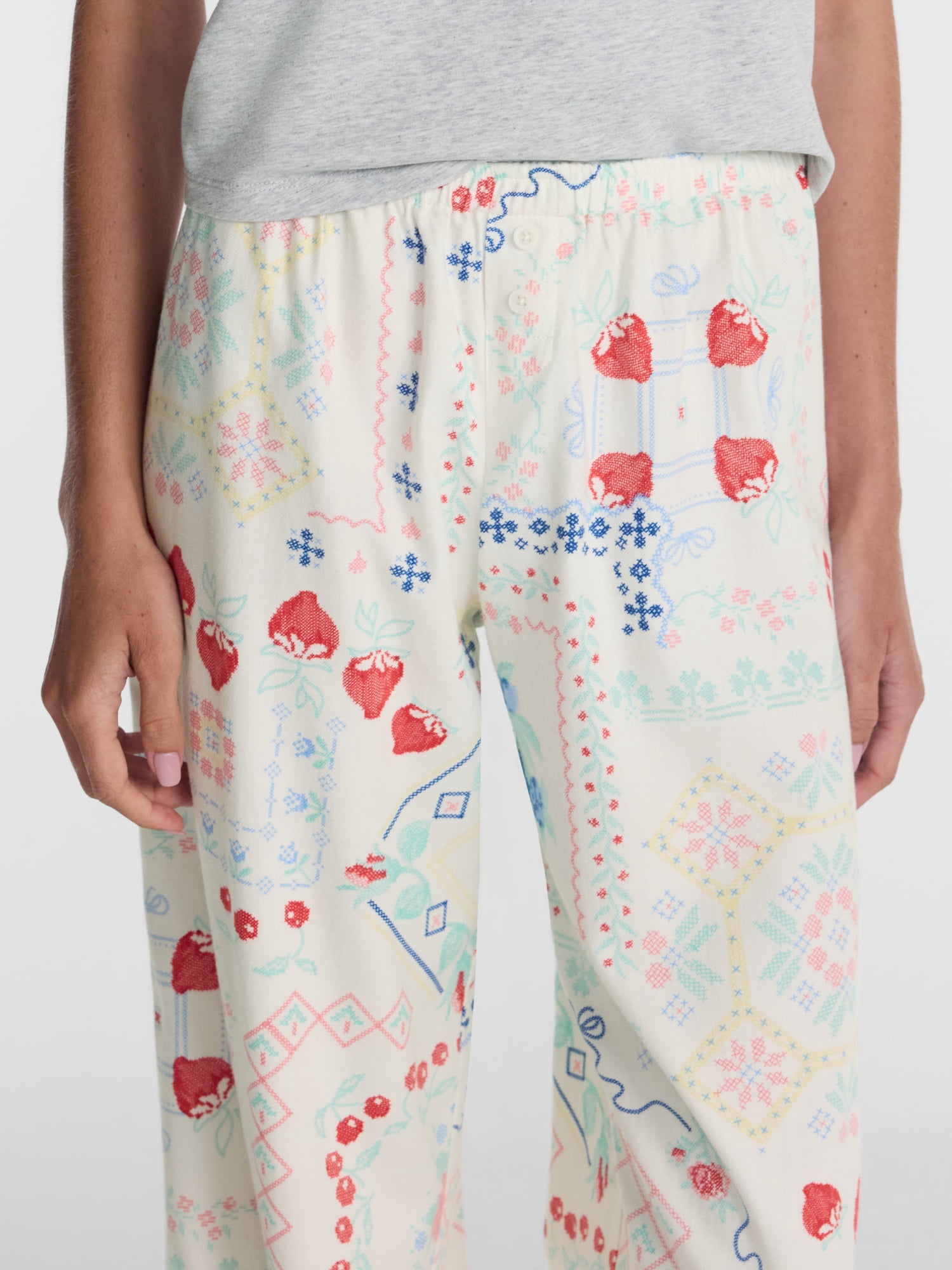 No Boundaries Print Boxer Sleep Pants, 31" Inseam, Women's XS-XXL