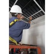 Donn 2 Ft. x 1 In. White Steel Fire Resistant Ceiling Tile Cross Tee Pack of 60