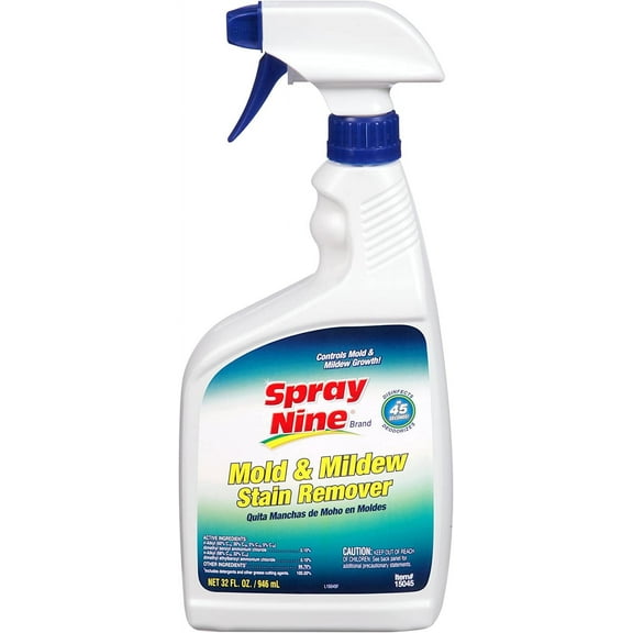 Spray Nine 15045 Mold and Mildew Cleaner, 32 oz