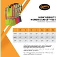 thumbnail image 6 of Pioneer Safety Vest for Women with Pockets - Hi-Vis Reflective Tape - for Construction - Yellow/Green, 6 of 8