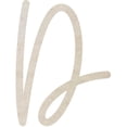 thumbnail image 1 of Cheap MDF Kids Letters, Blank 6'' Baleno Font D, Craft Wall Hanging Shape, 1 of 3