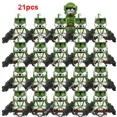 thumbnail image 2 of Juguetes calientes 21 piezas nuevos bloques de Star Wars Doomsday Commander Soldies 501st Legion Trooper bloques compatibles Rex Brick Wars figuras de juguete, 2 of 5