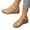 Gold, variant on Fashion Plus Size Open Toe Hook Loop Casual Sandals for Women, Orthopedic Wide Width Wedge Sandals, Arch Support Adjustable Ankle Strap Platform Low Heels Beach Shoes