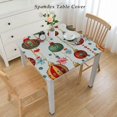 Christmas hanging ballsCloth Tablecloths for Square Tables Outdoor