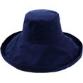 thumbnail image 5 of CoCopeaunts Women Bucket Hat Super Wide Brim Fold Bucket Cap Beach Wedding Solid Color Floppy Fisherman Hat with Chin Strap, 5 of 8