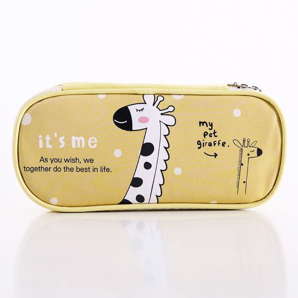 Cartoon Large Pencil Pouch Multifunctional Stationery Bag Storage Bag