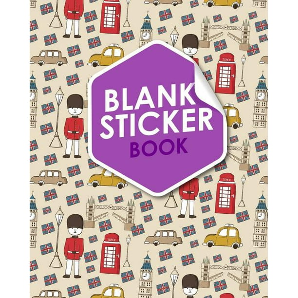Blank Sticker Book Blank Sticker Album, Sticker Album For Collecting