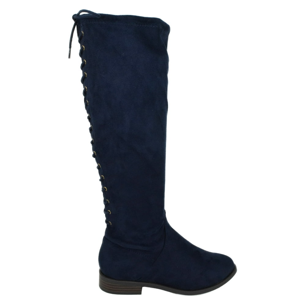 flat boots with zip